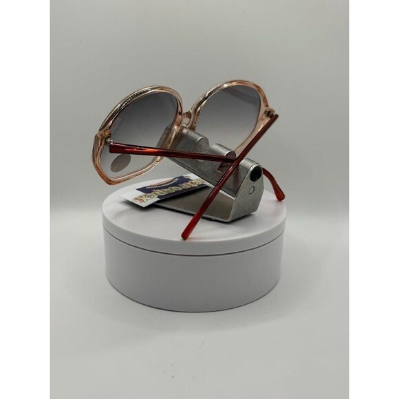 New 1970s Vintage Oversize Sunglasses Large Round Plastic Style | Grey Fade #635
